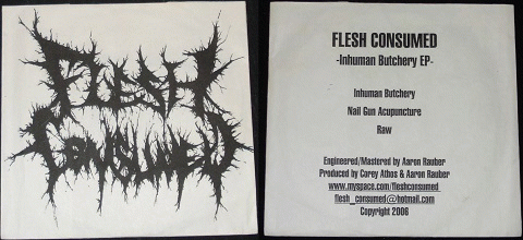 Flesh Consumed : Inhuman Butchery